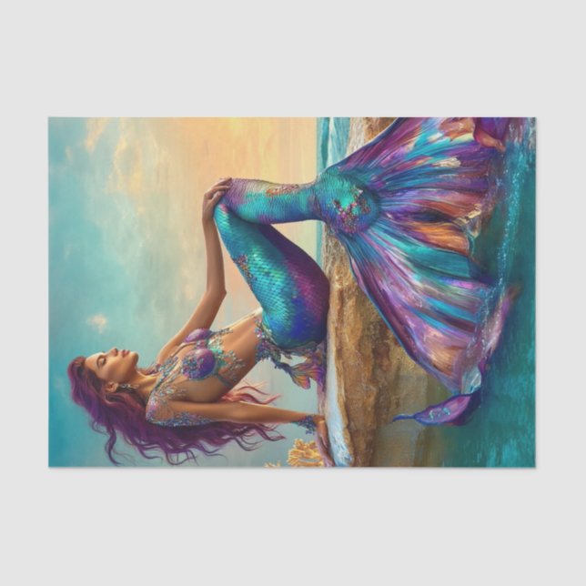 Papier Mousseline Sirènes spéciales1 (Recto)