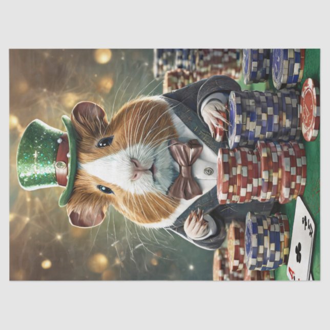 Papier Mousseline Sneaky Pete, Guinée Pig Card Game (Recto)