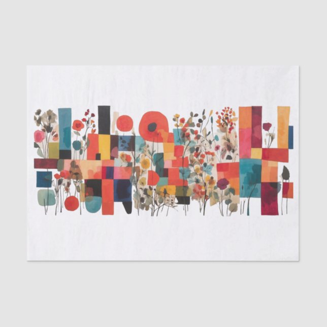 Papier Mousseline Soho Garden (Recto)