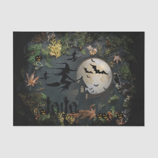 Papier Mousseline Soirée de Witch (Recto)