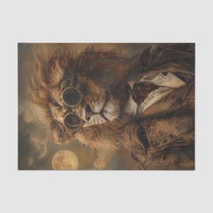 Papier Mousseline Solaire Éclipse 2024 Lion