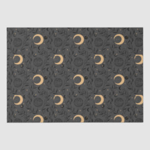 Papier Mousseline Soleil céleste et Motif de lune