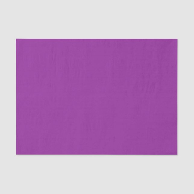 PAPIER MOUSSELINE SOLIDE BRILLANT PURPLE (Recto)