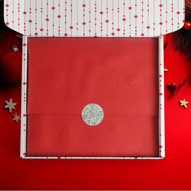 Papier Mousseline Solide Rouge creux (Créateur téléchargé)