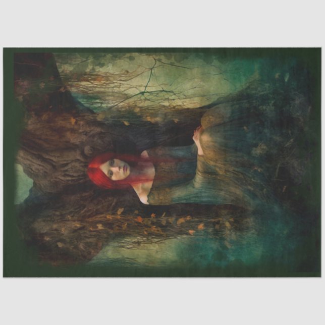 Papier Mousseline Sorcière de marais (Recto)