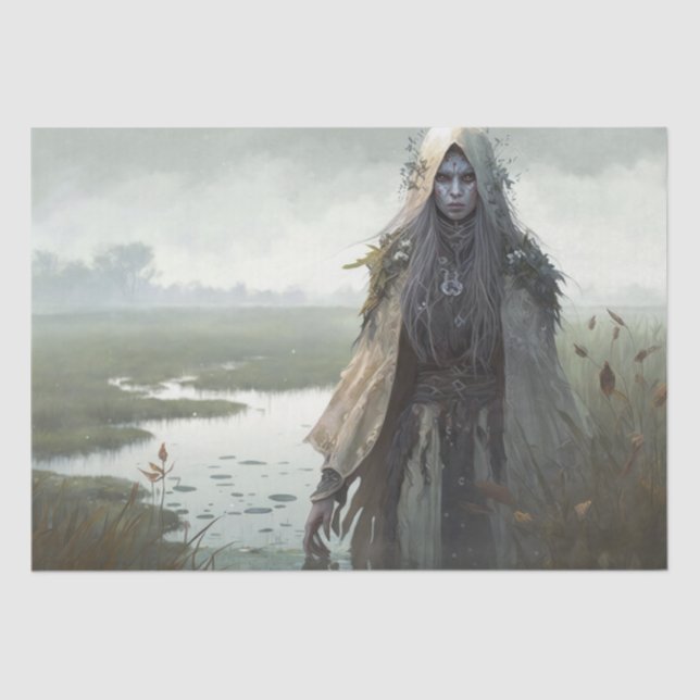 Papier Mousseline Sorcière - Liches et Ghouls (Recto)