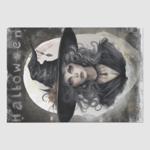 Papier Mousseline Sorcière mystique