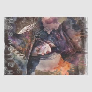 Papier Mousseline Sorcière mystique gothique