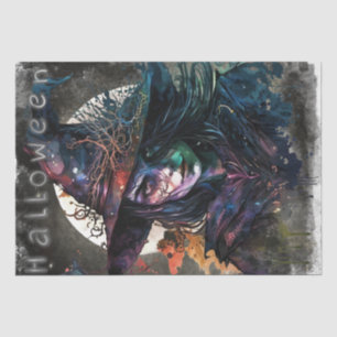 Papier Mousseline Sorcière mystique gothique