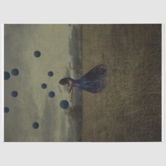 Papier Mousseline Sorcière - Papier Tissu Découpage