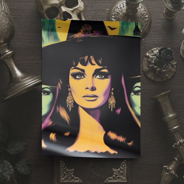 Papier Mousseline Sorcière Vintage (Créateur téléchargé)