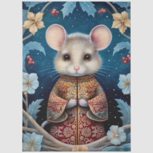 Papier Mousseline Souris et découpage des grandes forêts boisées