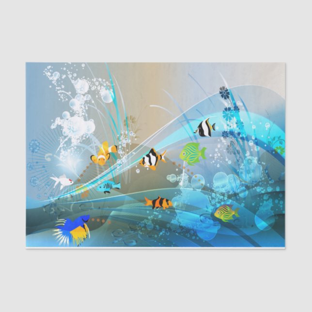 Papier Mousseline Sous-marin 1 (Recto)