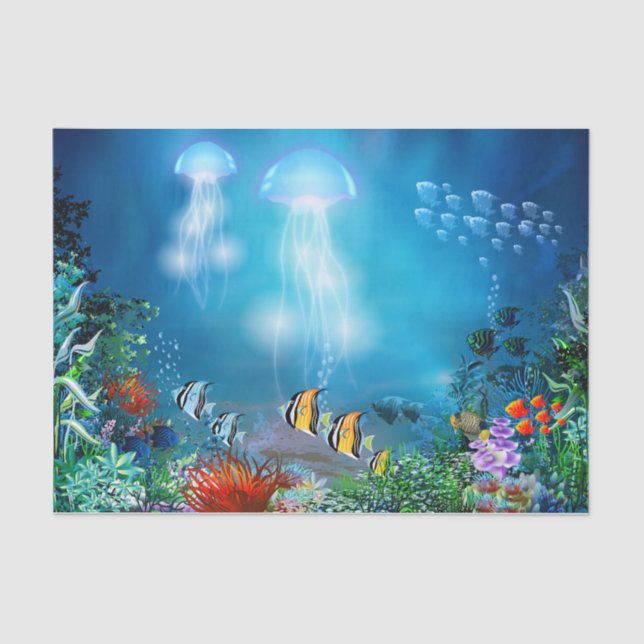 Papier Mousseline Sous-marin 7 (Recto)