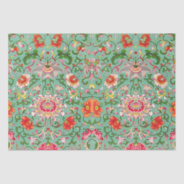 Papier Mousseline South Kensington Museum IXXVII Chinese (Recto)