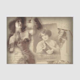 Papier Mousseline Souvenirs de Mama Decoupage