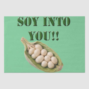Papier Mousseline Soy Into You : A Vegan Love Story,