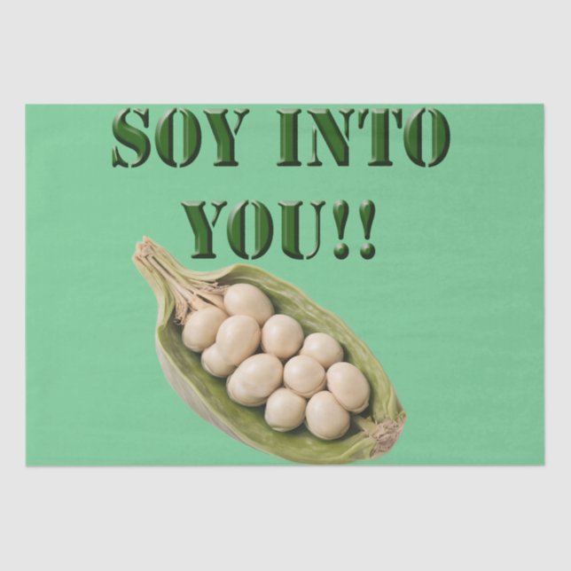 Papier Mousseline Soy Into You : A Vegan Love Story, (Recto)