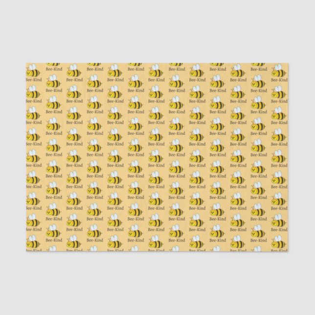 Papier Mousseline Soyez Gentils Bourdons (Recto)