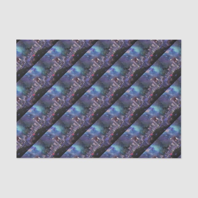 Papier Mousseline Spacey Seattle (Recto)