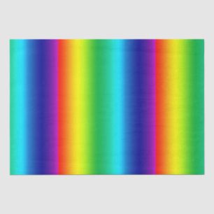 Papier Mousseline Spectre des couleurs arc-en-ciel  