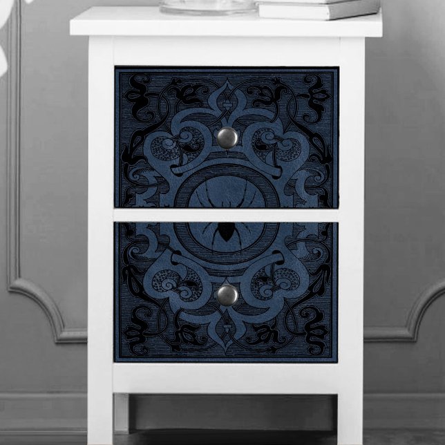 Papier Mousseline Spider Witch | Dusty Ardoise Bleu Ardoise Flourdis (Créateur téléchargé)