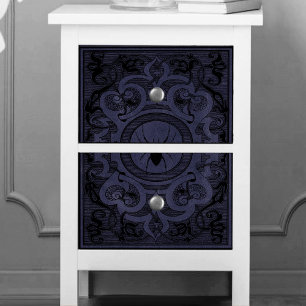 Papier Mousseline Spider Witch   Dusty violet Spiderweb fleurit