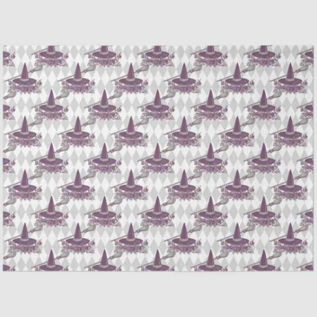 Papier Mousseline Spider Witch Series Design 6 (Recto)