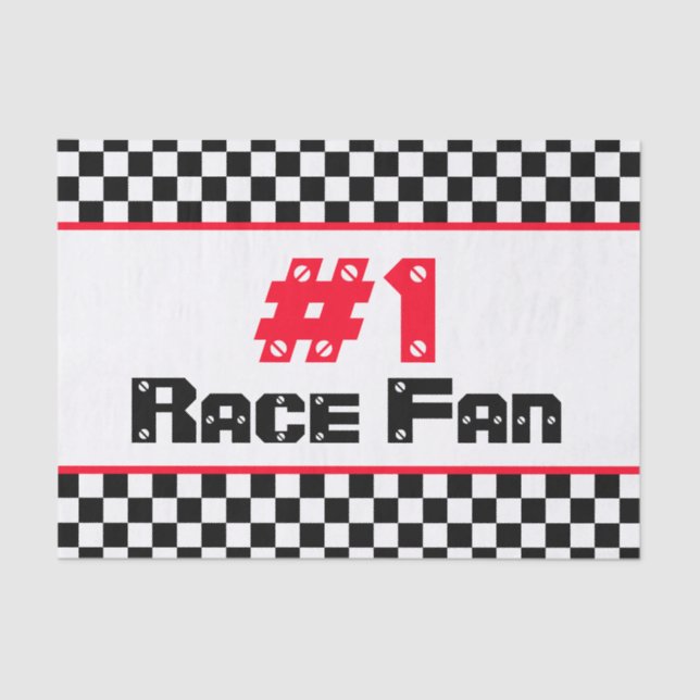 Papier Mousseline Sport noir et blanc inspiré (Recto)