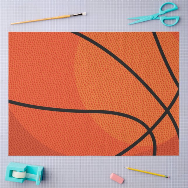 Papier Mousseline Sports de basket (Artisanat)