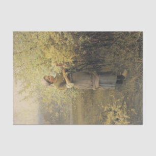 Papier Mousseline Springtime by Daniel Ridgway Knight