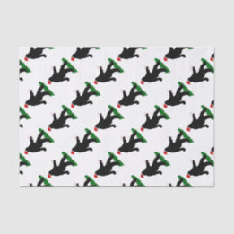 Papier Mousseline Squatch de Noël - Squatchin' avec Sucres de canne