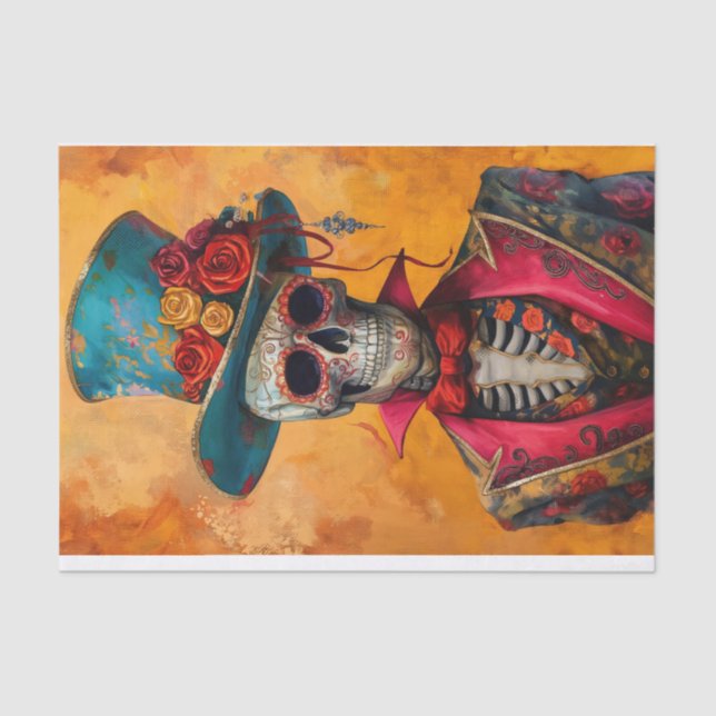 Papier Mousseline Squelette Lyfe1 (Recto)