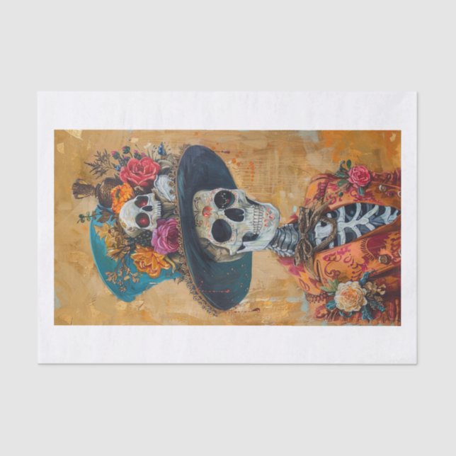 Papier Mousseline Squelette Lyfe23 (Recto)