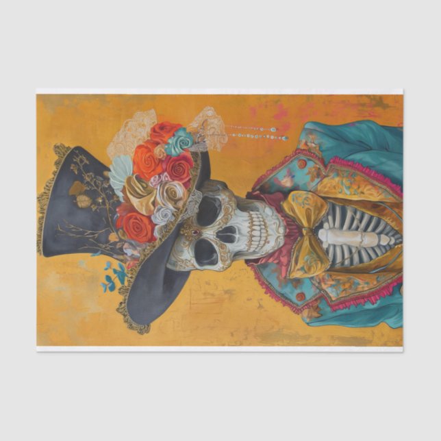 Papier Mousseline Squelette Lyfe3 (Recto)