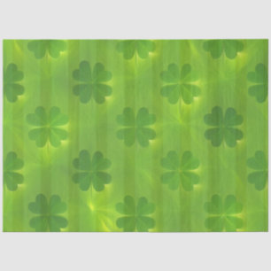 Papier Mousseline St Patrick's Day Clover 4 Listes Collection modern