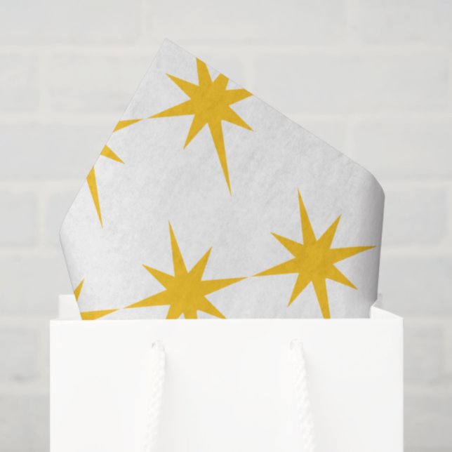 Papier Mousseline Star de Noël de Bethléem Motif Foi Espoir Joie (Sac cadeau)