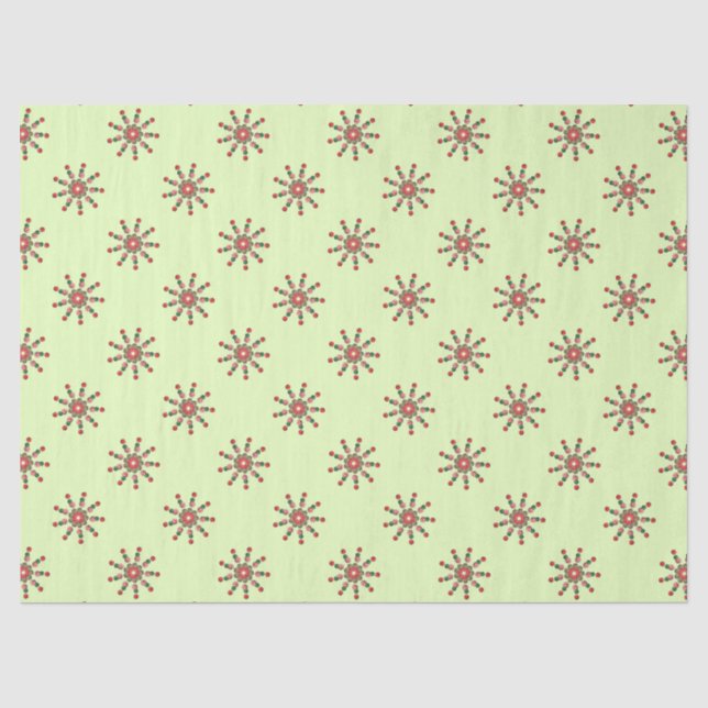 Papier Mousseline Starburst de Christmas (Recto)