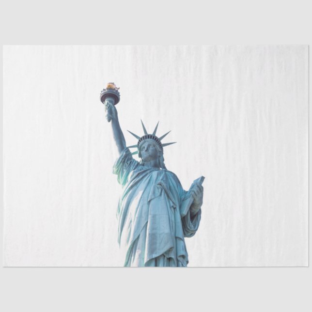 Papier Mousseline Statue de la liberté (Recto)