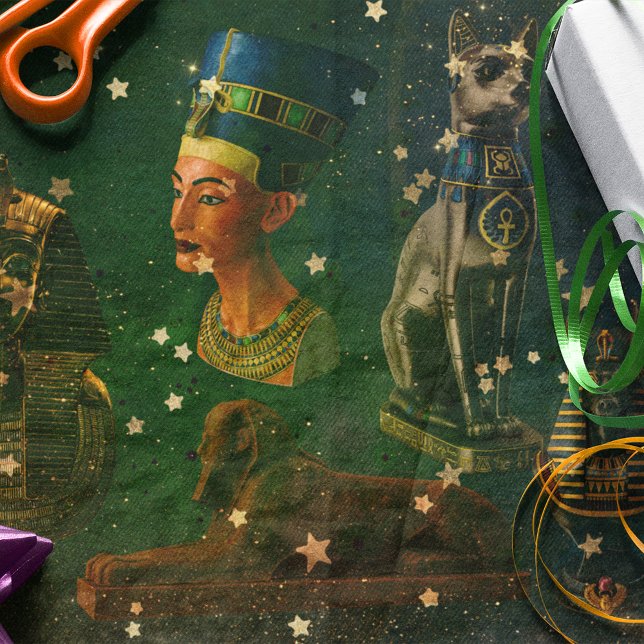 Papier Mousseline Statue égyptienne (Créateur téléchargé)