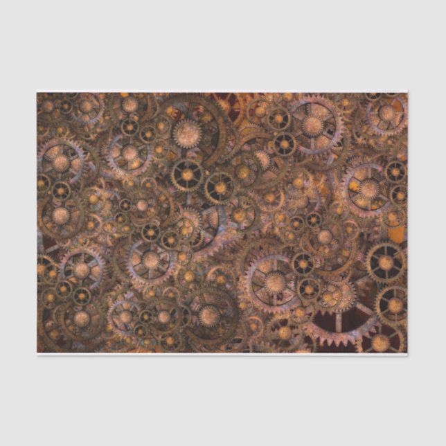 Papier Mousseline Steampunk 16 (Recto)