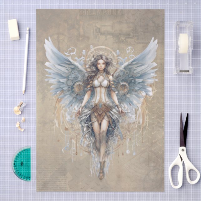 Papier Mousseline Steampunk Angel (Artisanat)