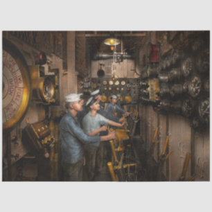 Papier Mousseline Steampunk - Le contrôle sur les Etats-Unis Washing