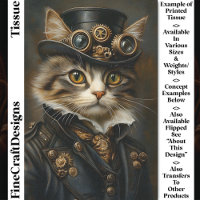 Steampunk Mignon Chic Chat Chaton BR6R Découpage