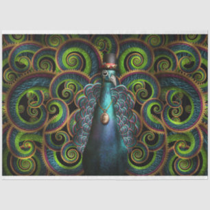 Papier Mousseline Steampunk - Plutôt un paon