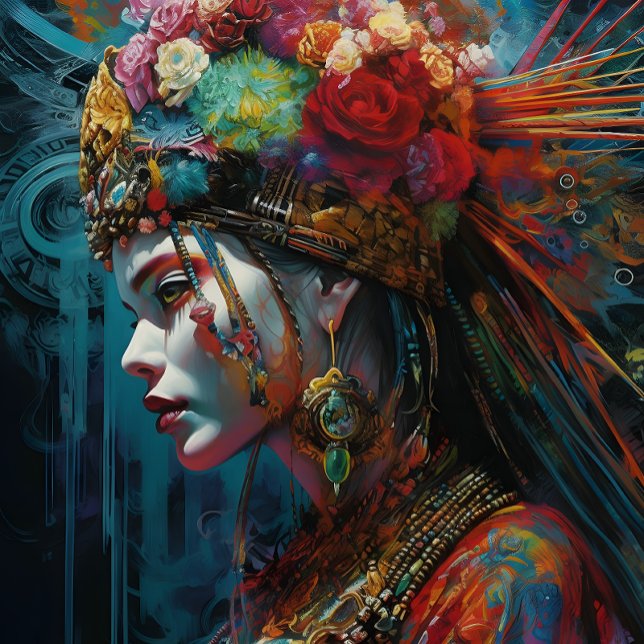 Papier Mousseline Steampunk woman  (Créateur téléchargé)