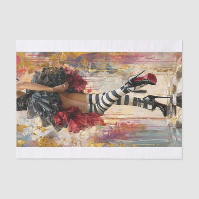 Papier Mousseline Stepping Into My Purpose9 (Recto)