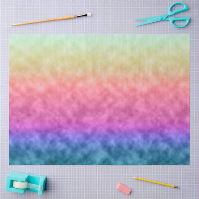 Papier Mousseline Stratification Pastel (Artisanat)