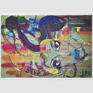 Papier Mousseline Street art