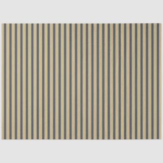 Papier Mousseline Stripes simples Motif Or noir Géométrique